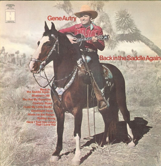 Gene Autry - Back In The Saddle Again LP