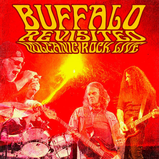Buffalo Revisited - Volcanic Rock Live (Green transparent w/ red splatter vinyl) LP