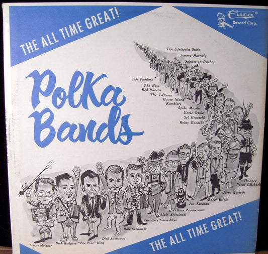 Various - All Time Great Polka Bands LP