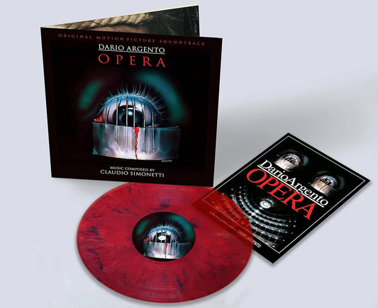 Claudio Simonetti – Dario Argento's Opera (Original Motion Picture Soundtrack) LP (Red Blood Transparent Marble)