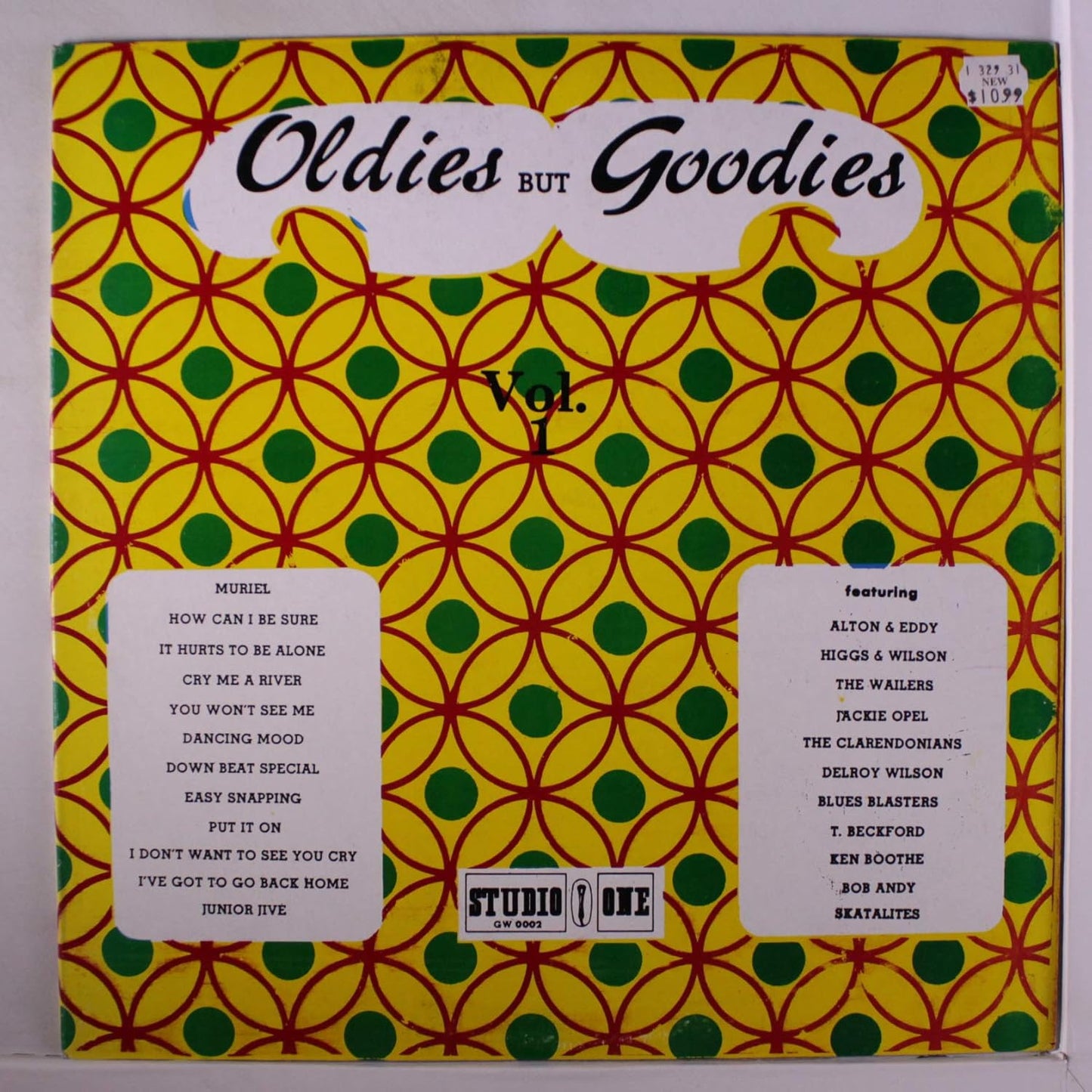 Various – Oldies But Goodies Vol. 1 LP