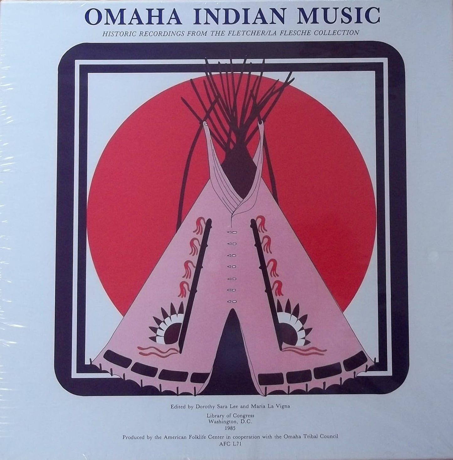 Omaha Indian Music - Historic Recordings From the Fletcher/La Flesche Collection (Box Set) LP