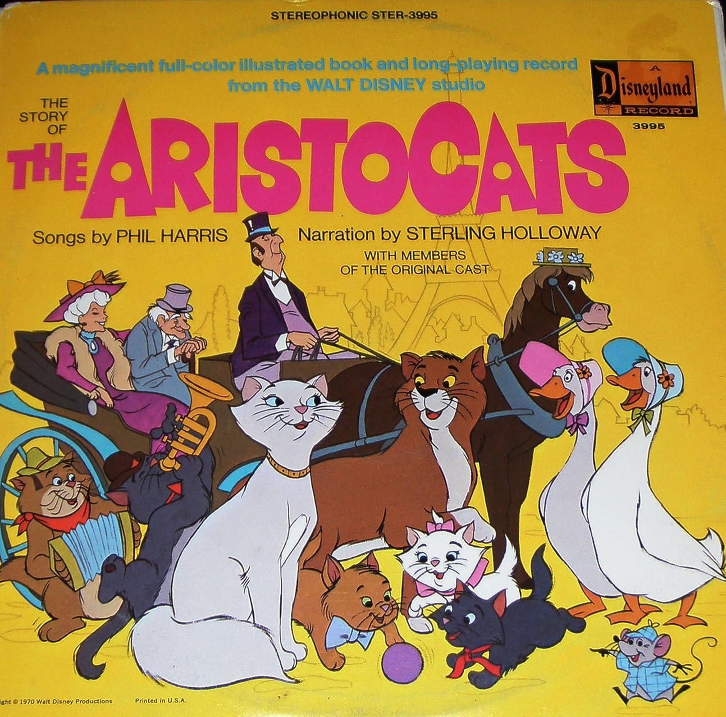 Sterling Holloway – The Story Of The Aristocats LP