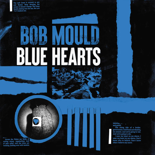 Bob Mould – Blue Hearts (Blue/Black/White Tri-color) LP