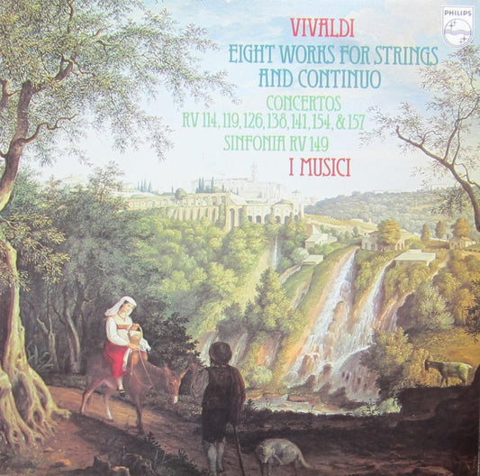 Vivaldi, I Musici – Eight Works For Strings And Continuo LP