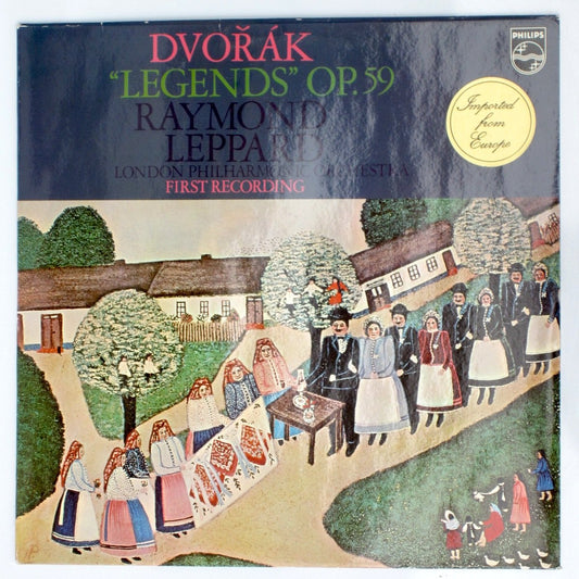 Dvořák, Raymond Leppard, London Philharmonic Orchestra – Legends, Op. 59 LP