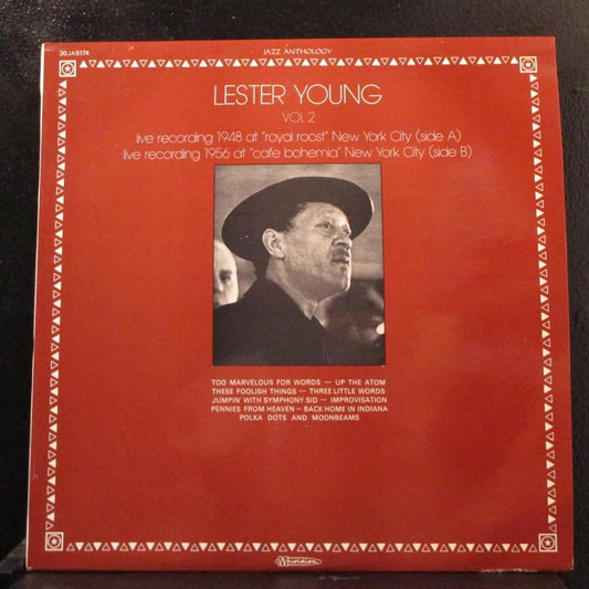 Lester Young – Vol. 2 - Live Recordings 1948-1956 LP