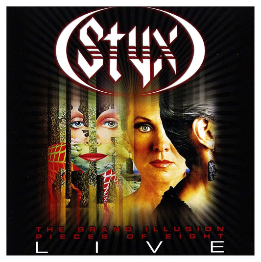 Styx  - The Grand Illusion + Pieces Of Eight - Live CD