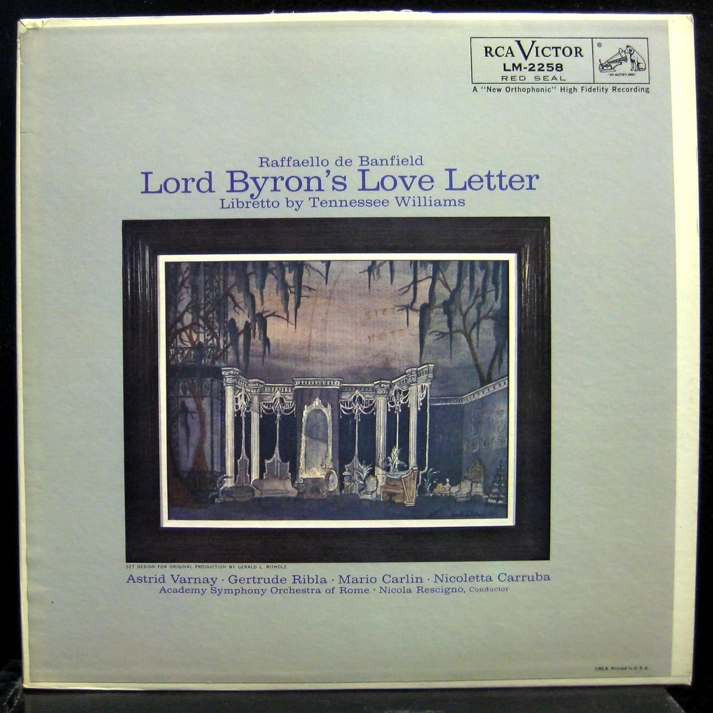 Raffaello de Banfield – Lord Byron's Love Letter LP