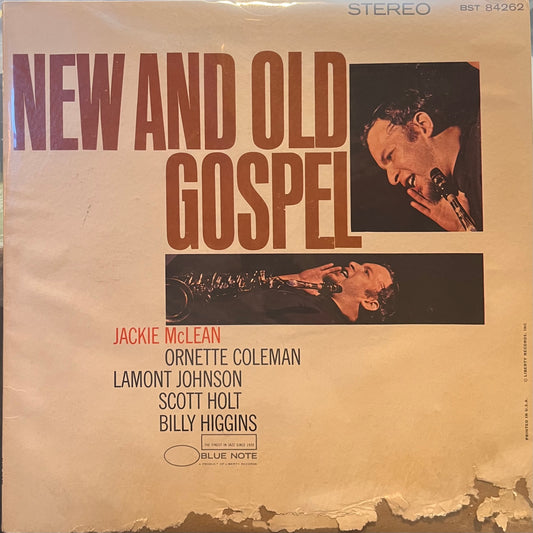 Jackie McLean ‎– New And Old Gospel (1968 Liberty pressing) LP