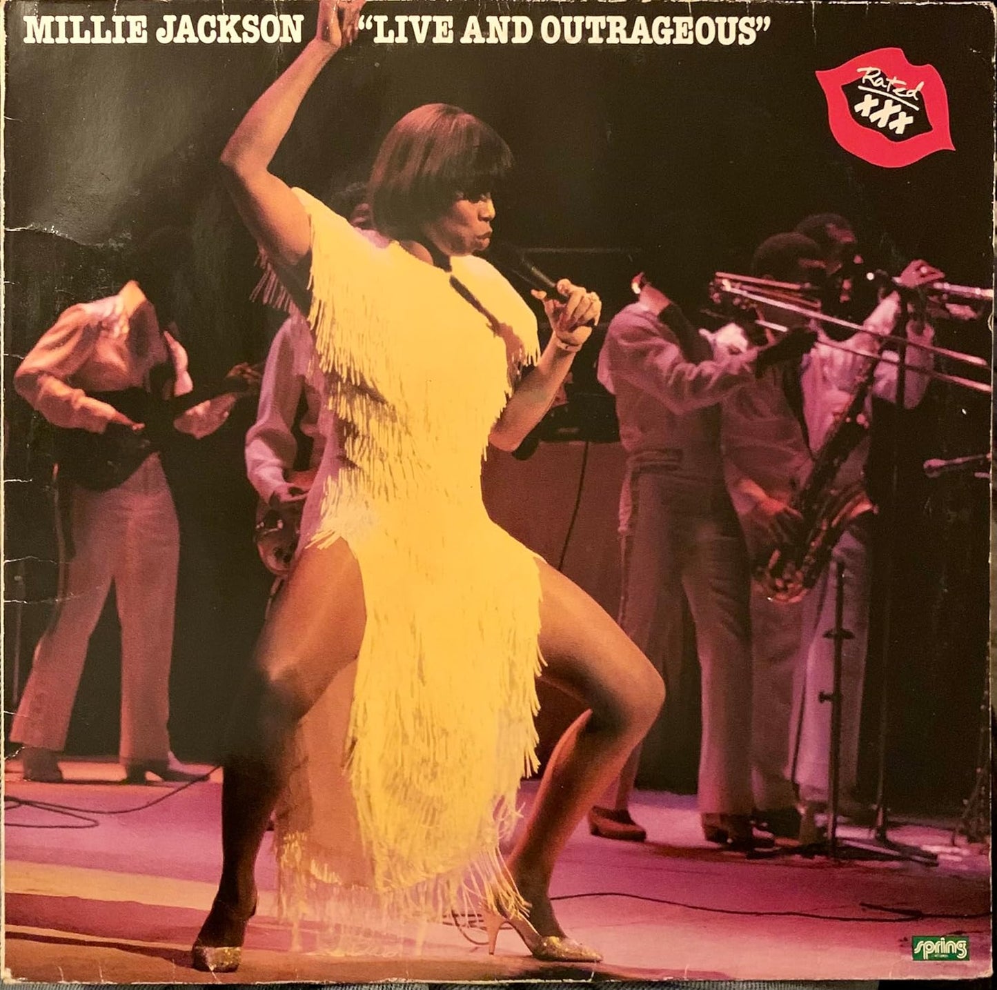 Millie Jackson – "Live And Outrageous" (Rated XXX) LP
