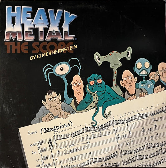 Elmer Bernstein – Heavy Metal - The Score LP