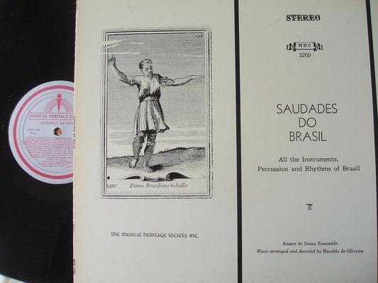 Armaro de Souza Ensemble - Saudades do Brasil LP