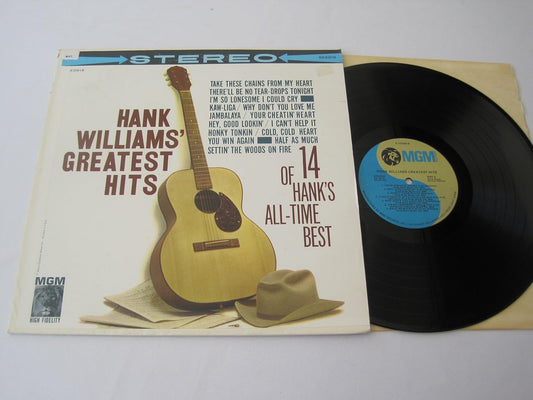 Hank Willians - Greatest Hits - 14 Of Hank's All Time Best LP