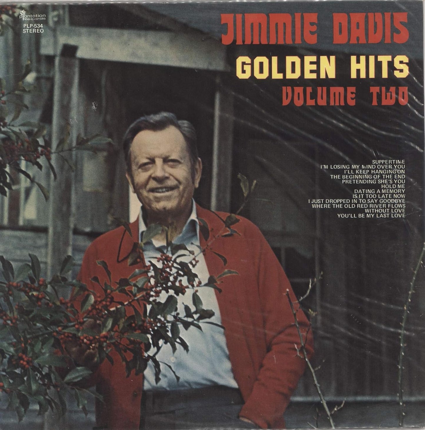 Jimmie Davis - Golden Hits Volume Two LP