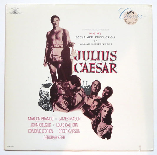 Dramatic Highlights From M.G.M.'s Acclaimed Production of William Shakespeare's Julius Caesar soundtrack LP