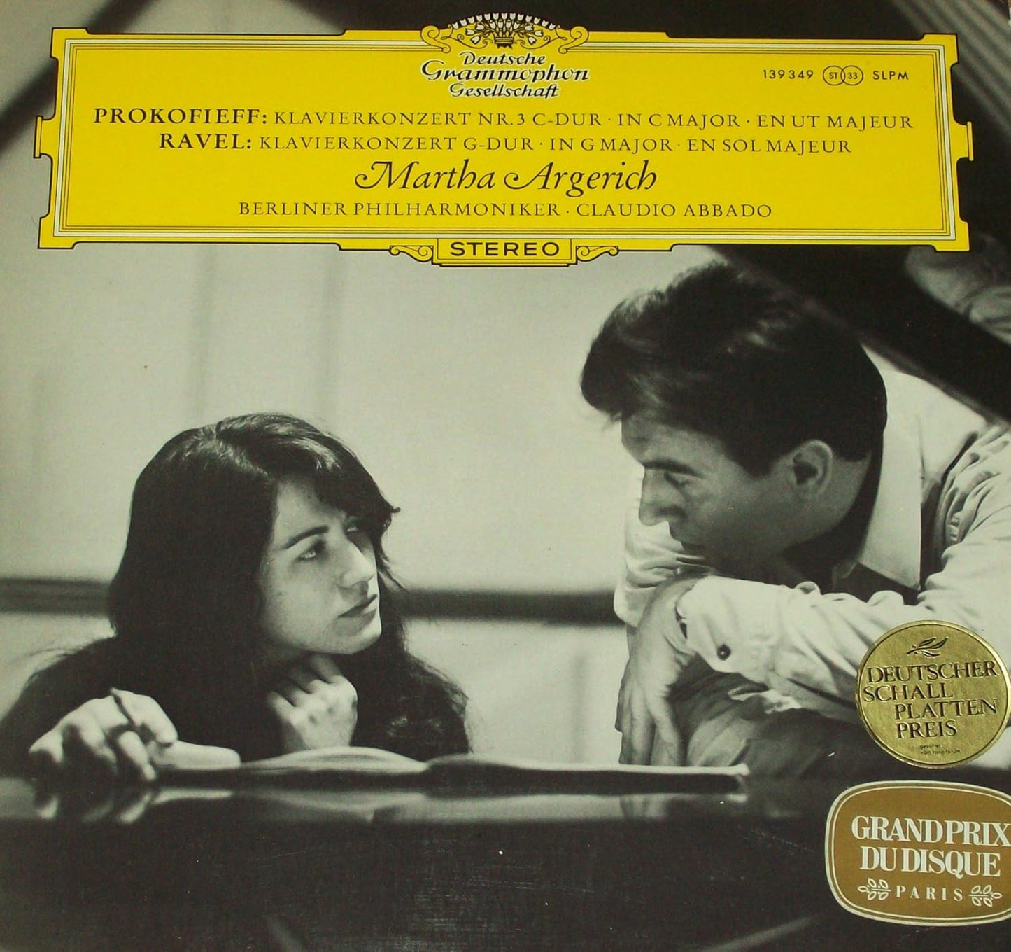 Martha Argerich - Prokofieff / Ravel Piano Concertos LP