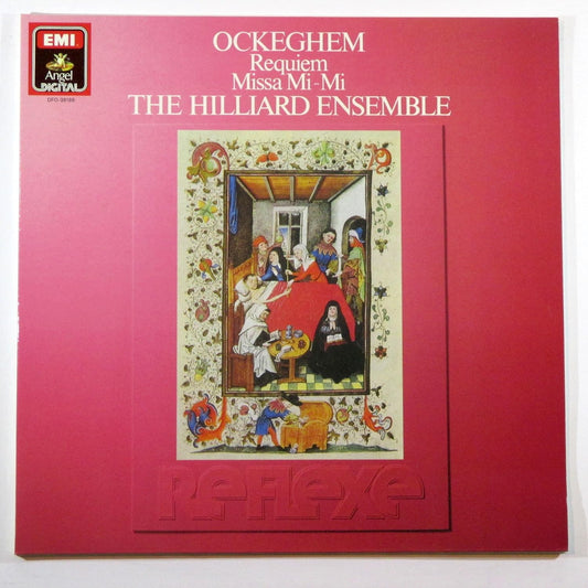 Ockeghem - The Hilliard Ensemble – Requiem / Missa Mi-Mi LP