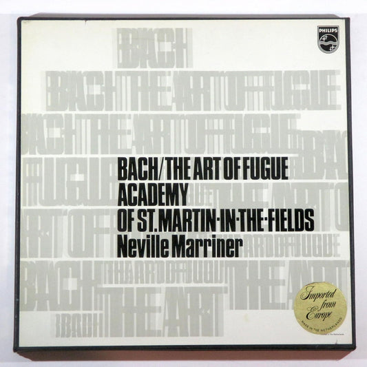 Bach / Academy Of St. Martin - The Art Of Fugue 2LP