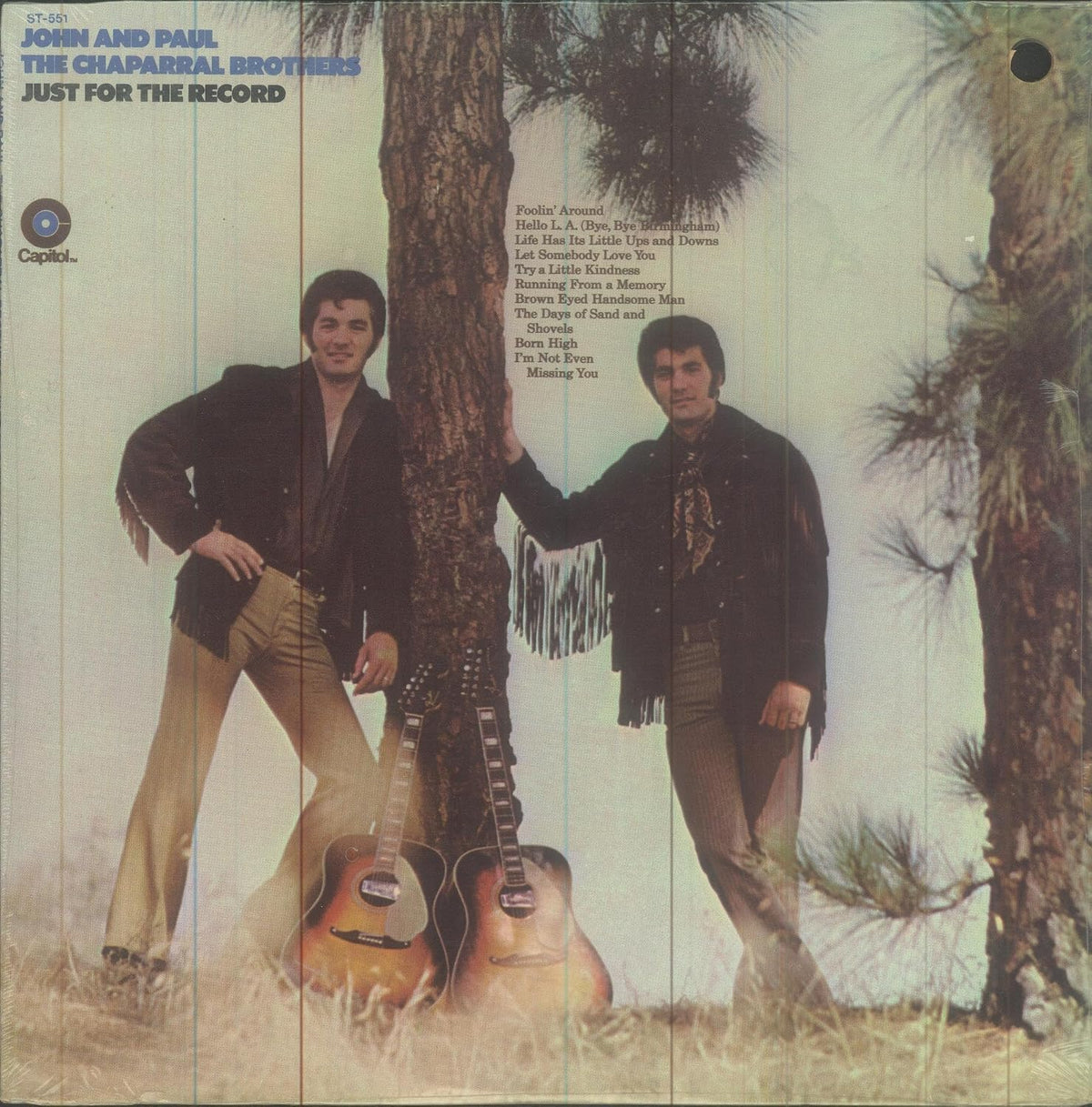 The Chaparral Brothers - Just For The Record LP