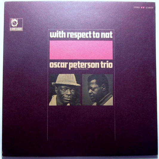 The Oscar Peterson Trio – With Respect To Nat LP