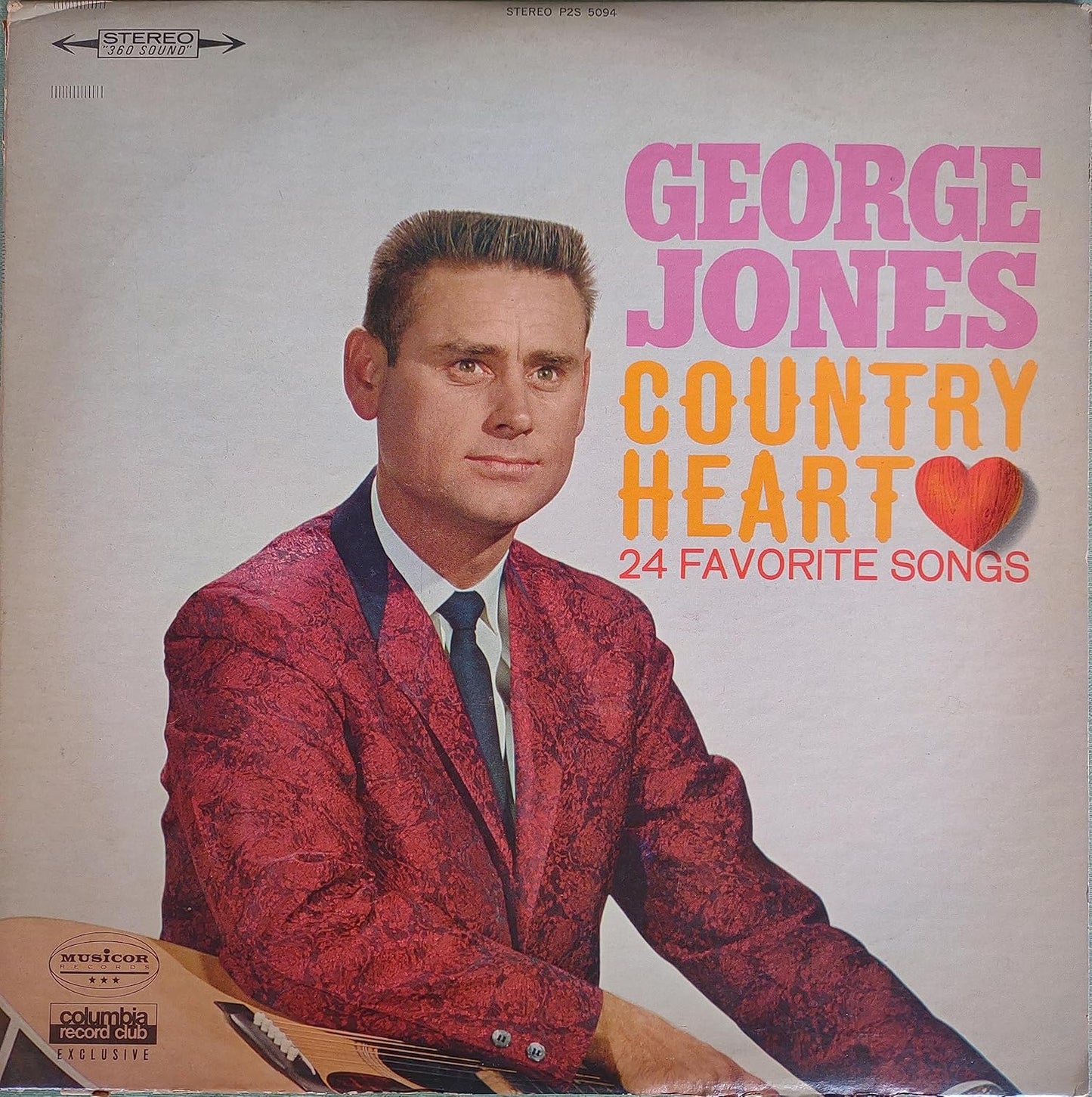 George Jones – Country Heart 2LP