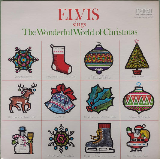 Elvis Presley - The Wonderful World Of Christmas LP