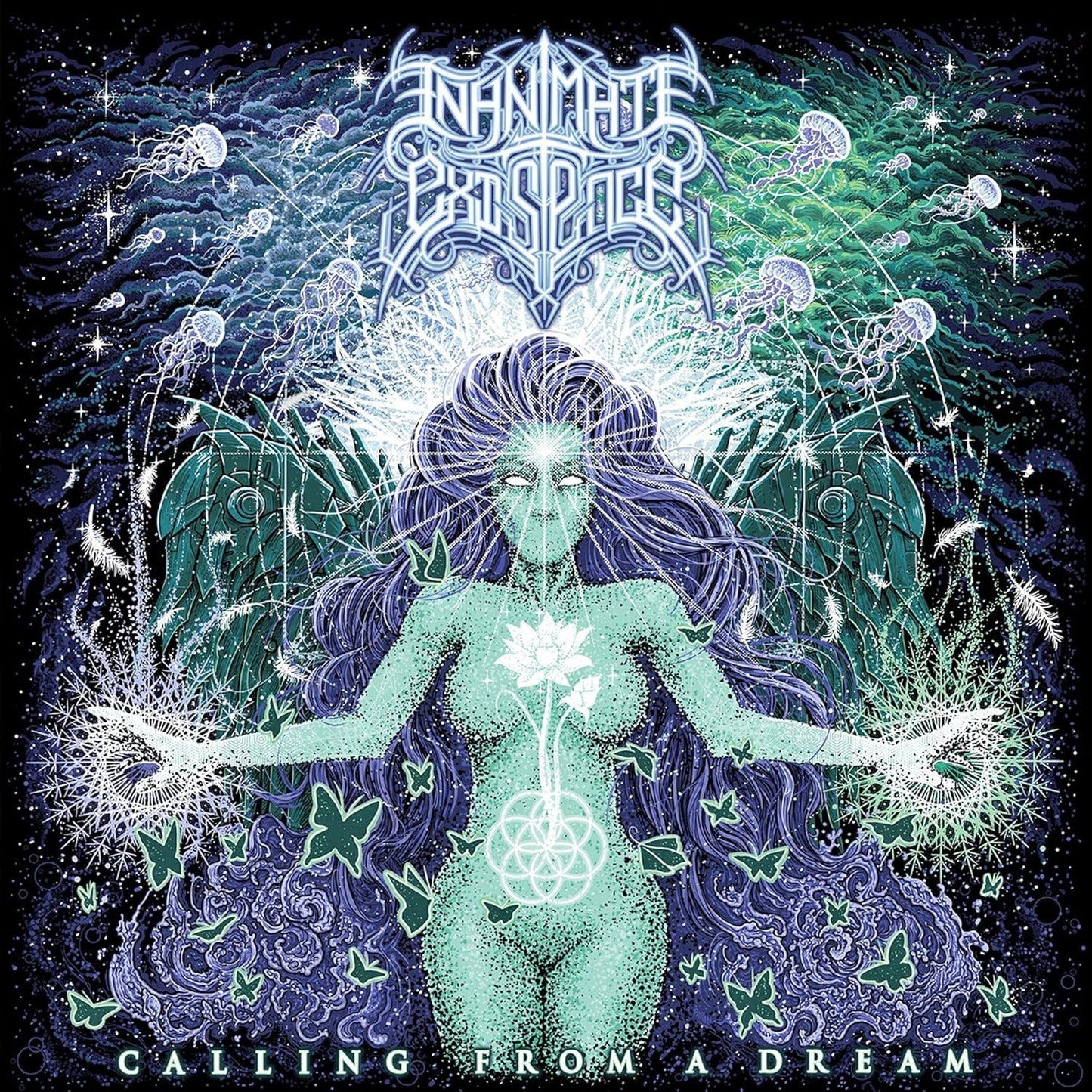 Inanimate Existence – Calling From A Dream (White With Purple Haze) LP