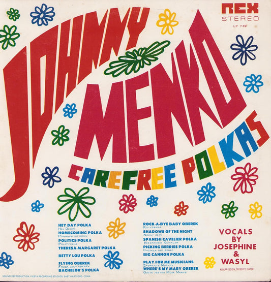 Johnny Menko – Carefree Polkas LP