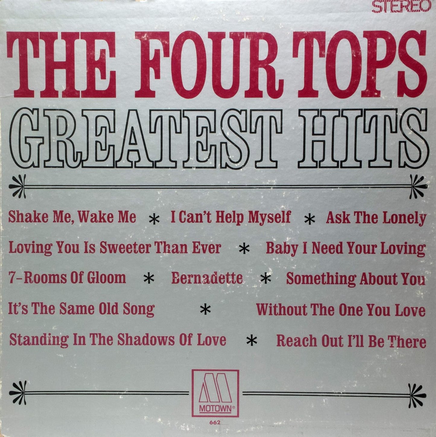 The Four Tops - Greatest Hits LP