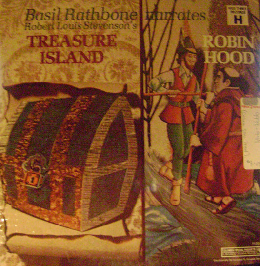 Basil Rathbone – Robin Hood / Treasure Island LP