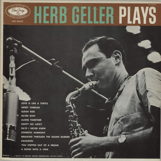 Herb Geller - Herb Geller Plays LP