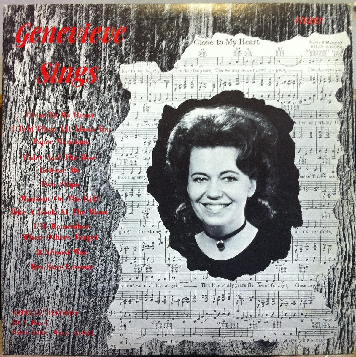 Genevieve Hovde - Close To My Heart LP