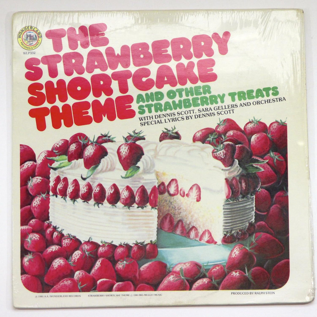 Dennis Scott, Sara Gellers And Orchestra – The Strawberry Shortcake Theme And Other Strawberry Treats LP
