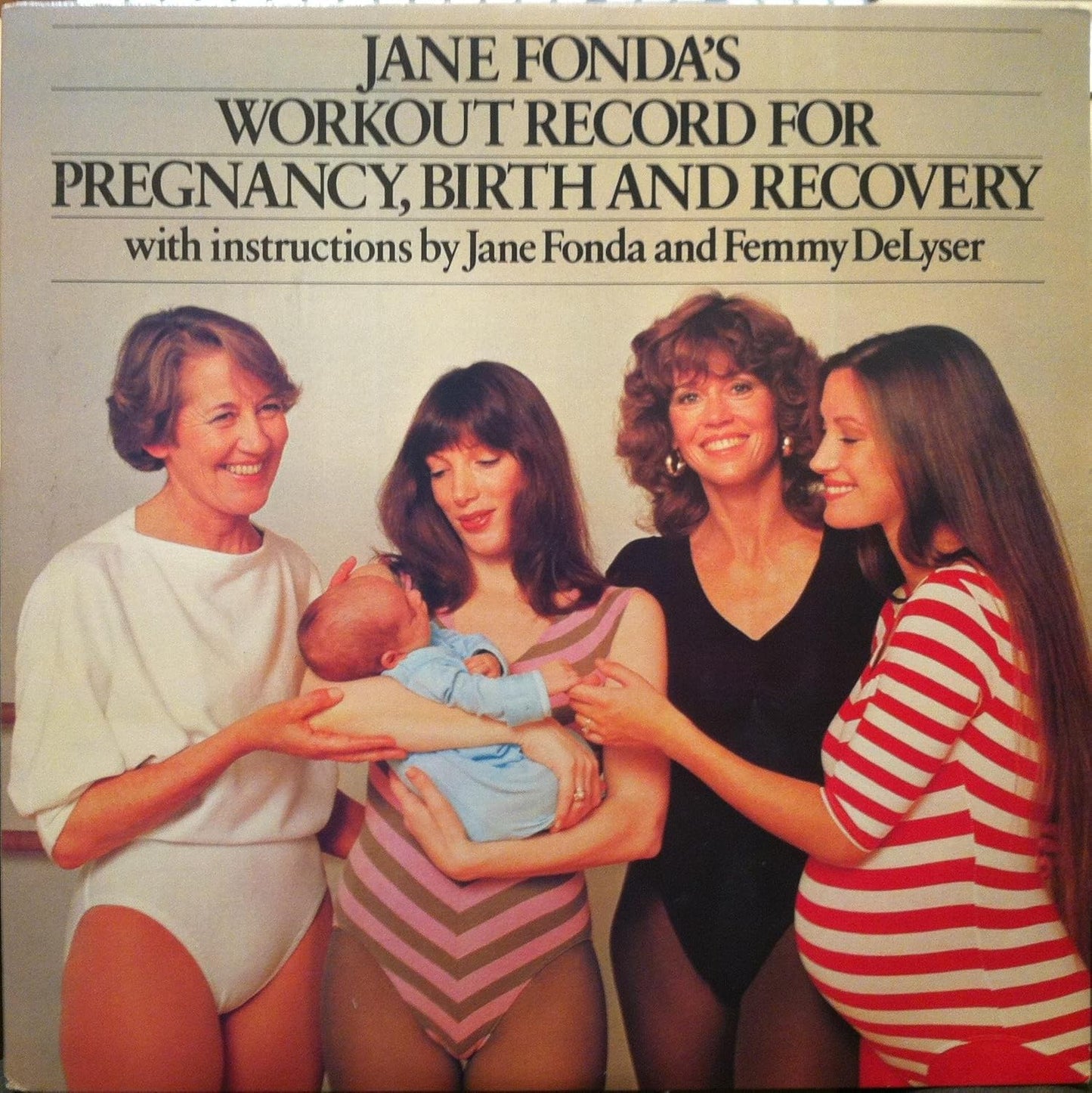 Jane Fonda - Workout Record For Pregnancy, Birth, and Recovery LP