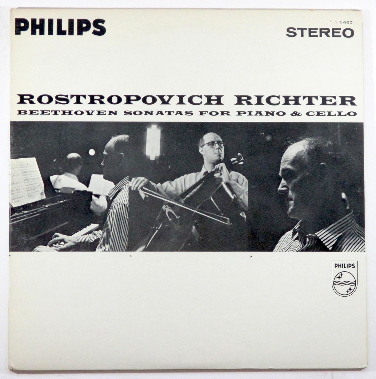 Rostropovich, Richter, Beethoven – Sonatas For Piano & Cello 2LP