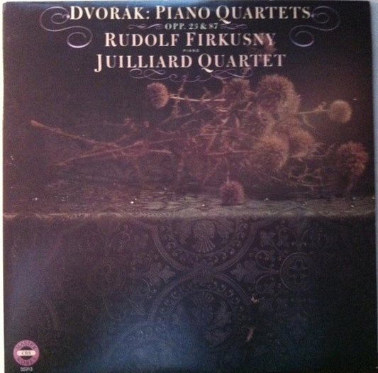 Dvořák, Rudolf Firkusny, Juilliard Quartet– Piano Quartets, Opp. 23 & 87 LP