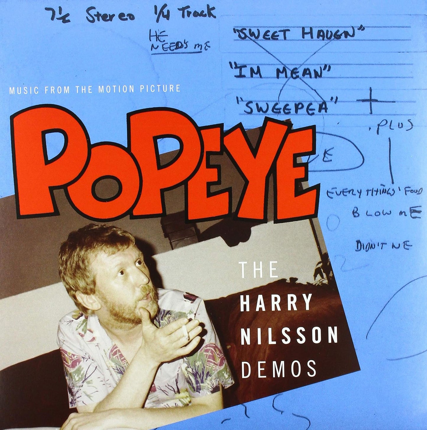 Harry Nilsson – Music From The Motion Picture Popeye - The Harry Nilsson Demos LP