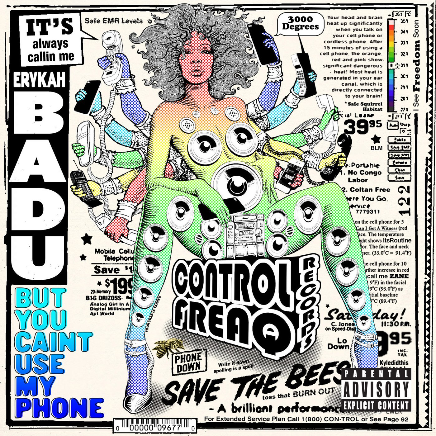 Erykah Badu – But You Caint Use My Phone (Clear) LP