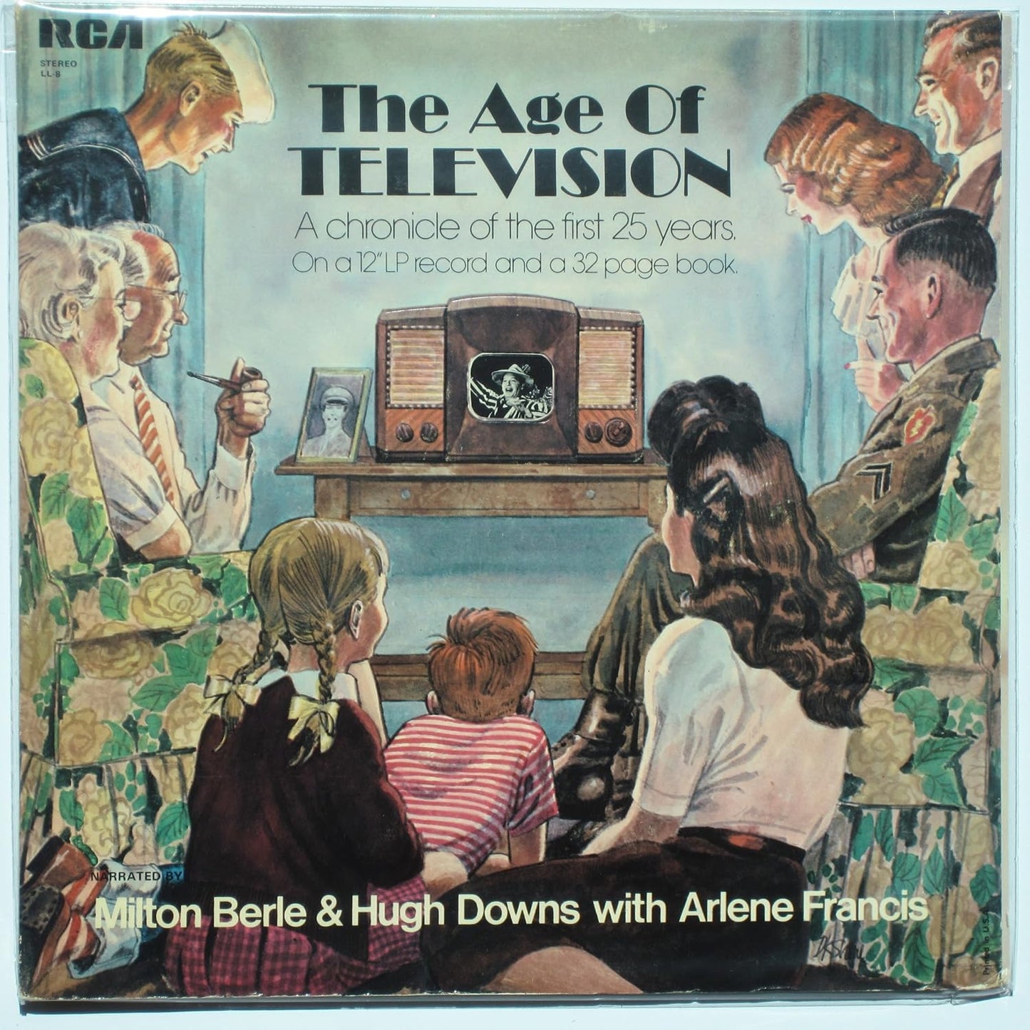 Milton Berle & Hugh Downs With Arlene Francis – The Age Of Television LP