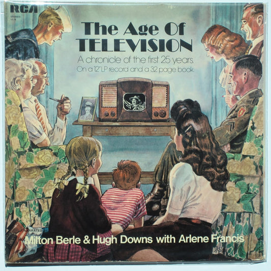 Milton Berle & Hugh Downs With Arlene Francis – The Age Of Television LP