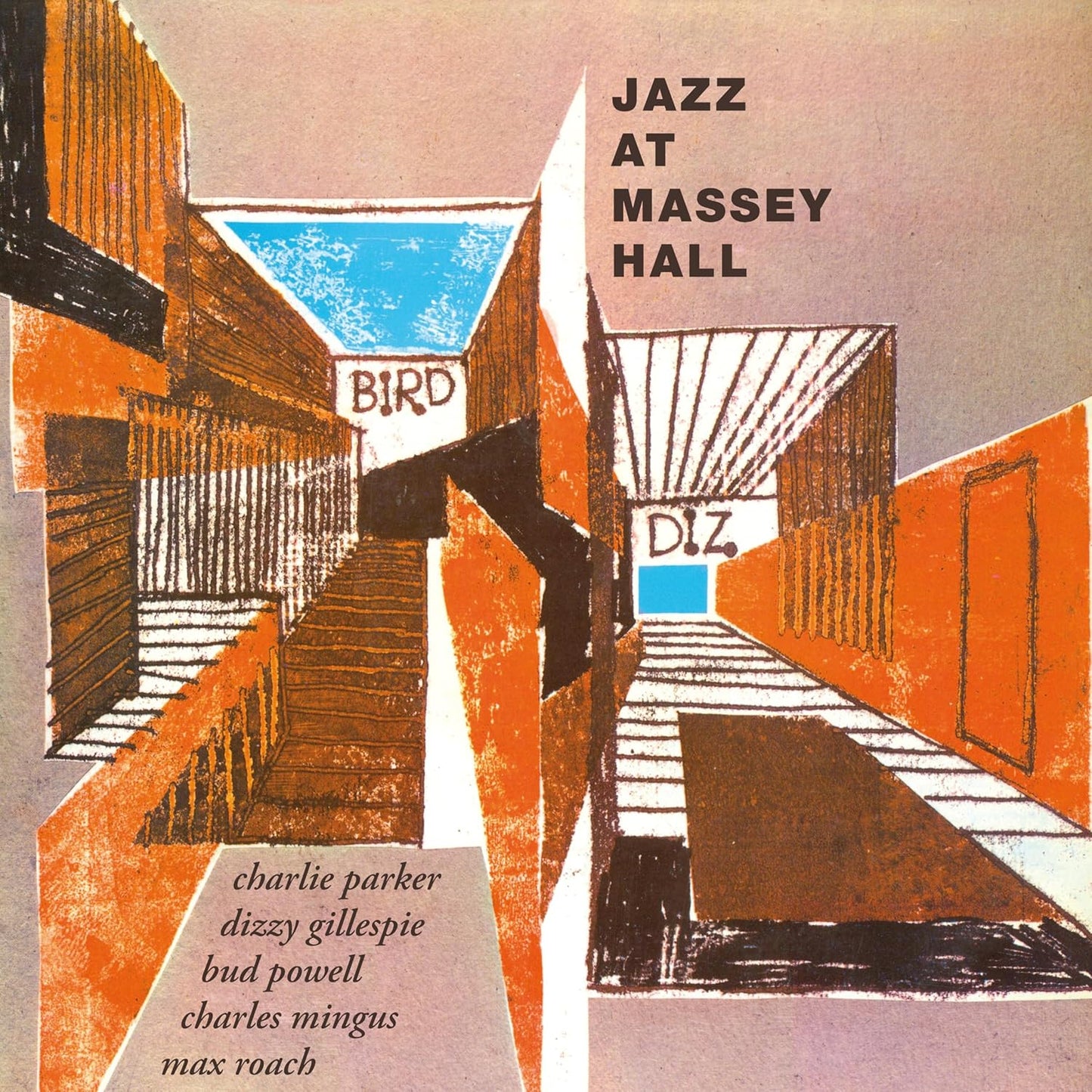 Charlie Parker Featuring Dizzy Gillespie, Bud Powell, Charles Mingus, Max Roach – Jazz At Massey Hall (180g, Transparent Yellow) LP