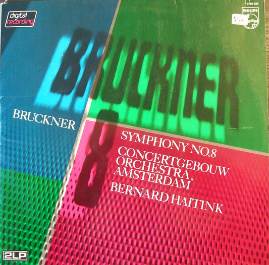 Bruckner, Concertgebouw Orchestra, Amsterdam, Bernard Haitink – Symphony No.8 2LP