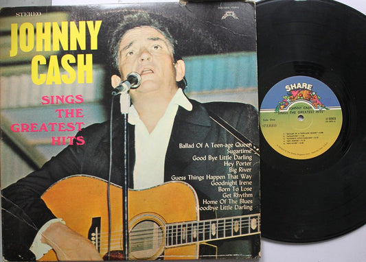 Johnny Cash – Sings The Greatest Hits LP
