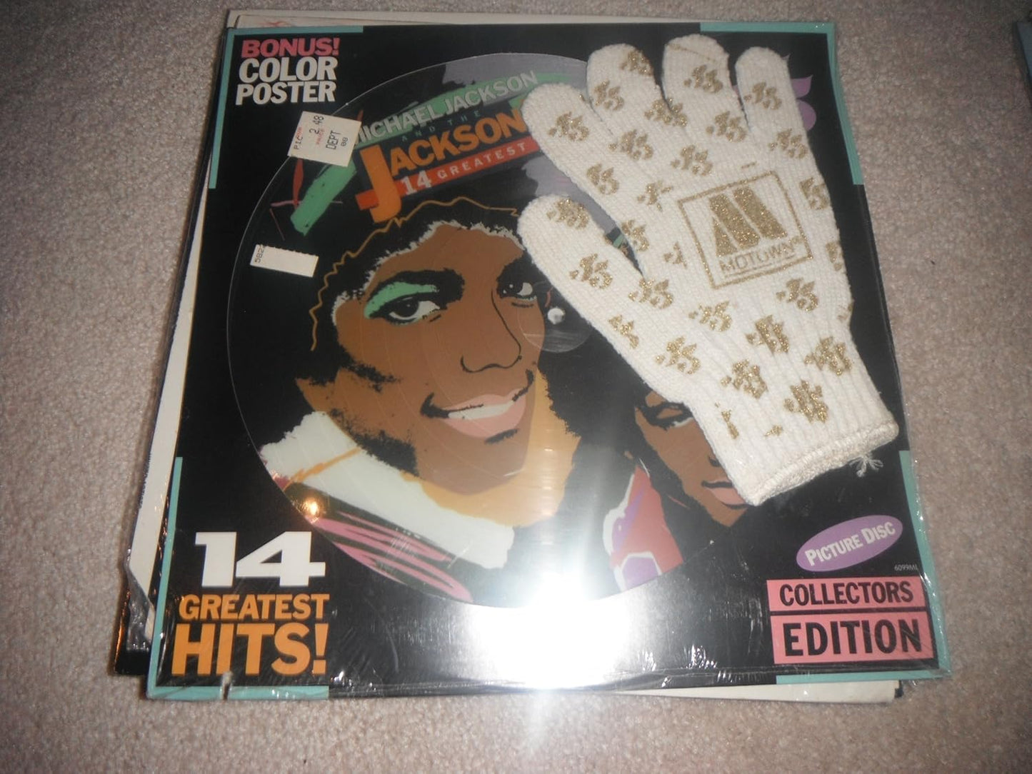 Michael Jackson - 14 Greatest Hits w/ Glove LP