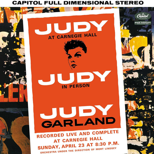 Judy Garland - Live At Carnegie 180g LP