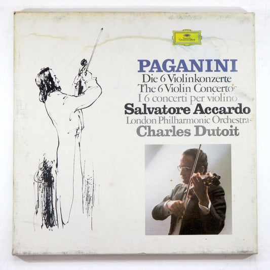 Paganini / Salvatore Accardo - The 6 Violin Concertos 5LP