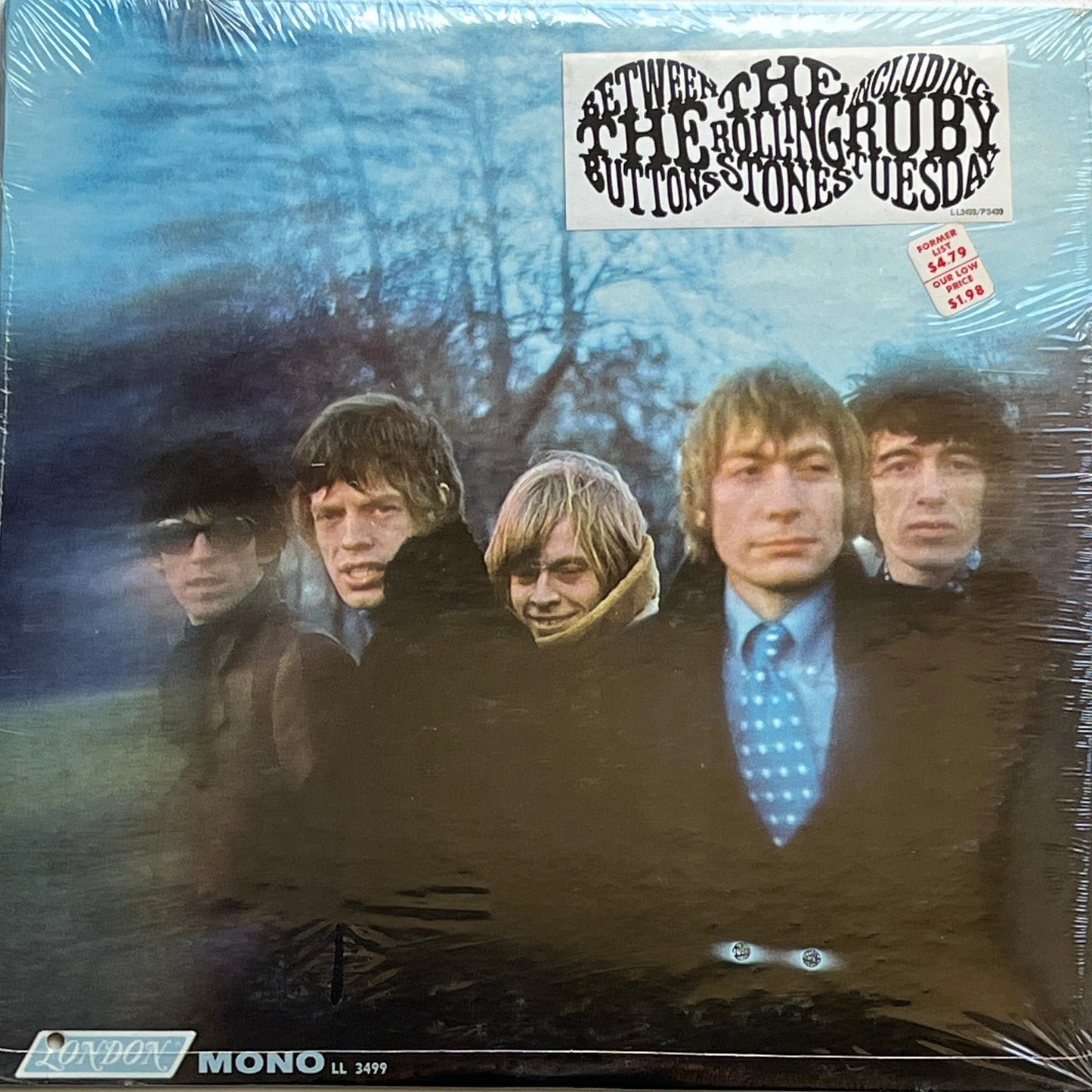 The Rolling Stones - Between The Buttons (Mono pressing sealed with Hype Sticker) LP