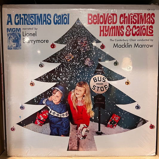 Lionel Barrymore, Canterbury Choir - A Christmas Carol / Beloved Hymns & Carols LP