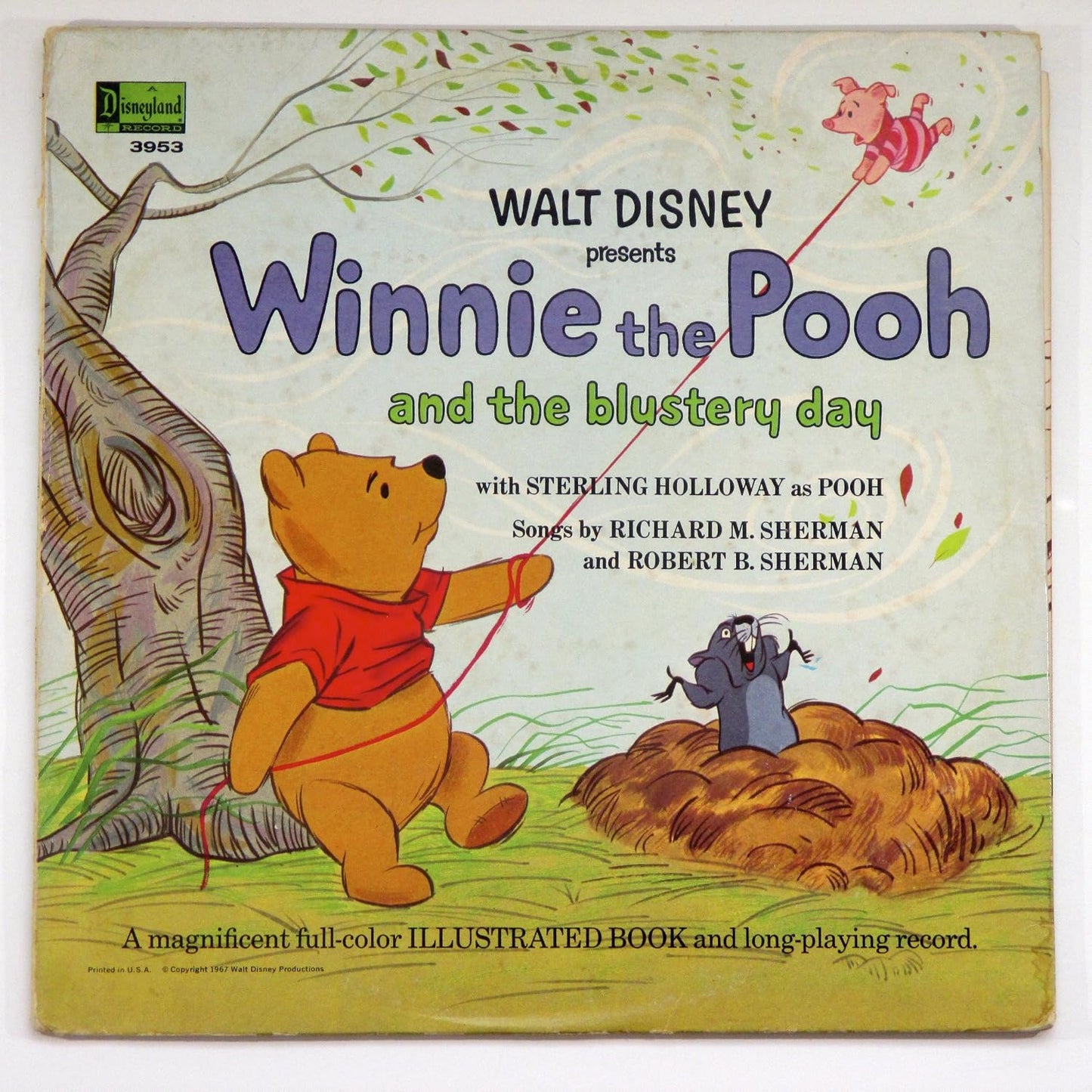 Sterling Holloway – Winnie The Pooh And The Blustery Day LP